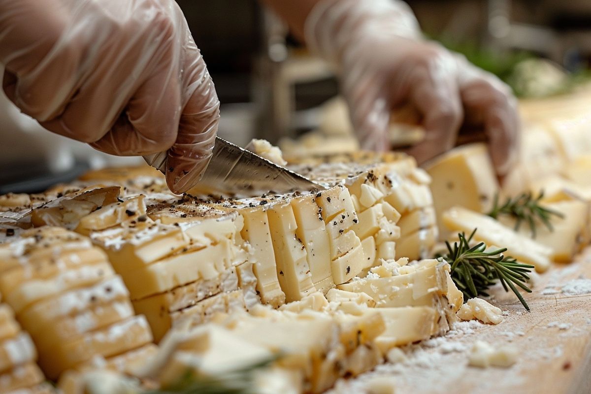 Les bons gestes pour servir le fromage en présence d'invités