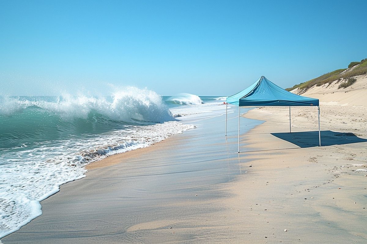 Simple et efficace : votre guide pour une tente de plage bohème faite maison